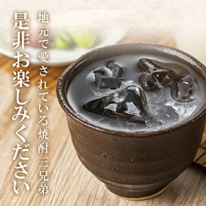 SA1929　酒田の焼酎三兄弟　720ml×3本