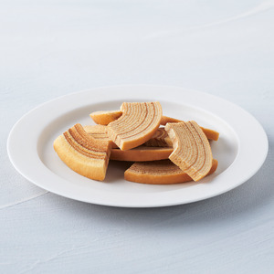 SA2666　お米のカットバウム12個 (プレーン)・お米のバウム窯ラスク2袋 (プレーン)の詰め合わせ