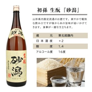 SC0349　初孫 レギュラー酒 3銘柄飲み比べセット　計3本(各1800ml×1本)