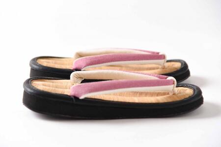【Mサイズ】山形伝統 手編み 竹皮草履（女性用・外履き）「竹粋-CHIKUSUI-なでしこ」　024-H-KZ010-M