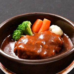 【45営業日以内配送】湯せんでOK ！ 黒毛和牛「山形牛」入りハンバーグ 880g（220g×4個） ＜デミグラス煮込みハンバーグ＞　010-D-YL050