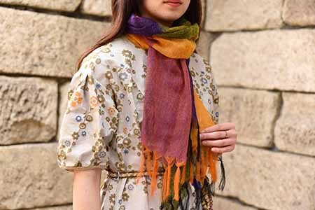 世界のセレブを魅了する【極細モヘヤ糸】フーガストール（パープル）　072-H-SS024-PU