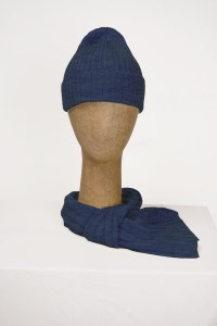 “ふわとろ やわらか” カシミア ニットキャップ  【ダークブルー】カシミヤ　040-H-SS017-ダークブルー