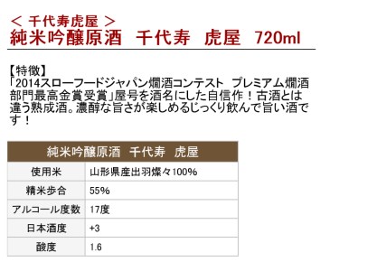 【山形の地酒】純米吟醸酒 720ml×３本 飲み比べ セット　020-E-MJ001