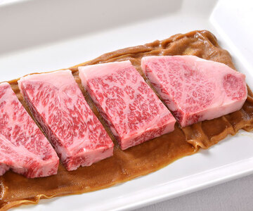 山形牛ロース味噌漬け 4枚(計240g) 0022-2501