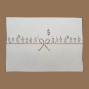 ご縁をつなぐ神宿る紙「加勢鳥和紙」のしセット　0145-2502