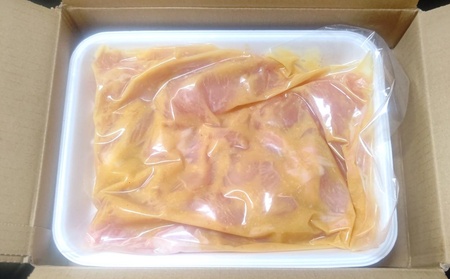 国産鶏のみそ漬け(こうじ味噌)焼肉用 400g 0114-2504