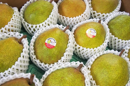 西洋梨（ラ・フランス）５ｋｇ　特秀品　化粧箱詰め　0037-2611