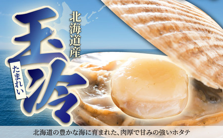 ほたての玉冷 500g（SSサイズ～Lサイズバラエティーセット）