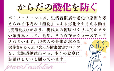 北海道伊達大滝産アロニア果汁720ml