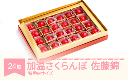 先行予約 加温さくらんぼ 佐藤錦 2026年産 ns-sntmc24