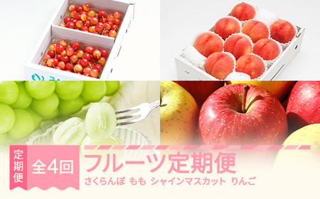 【先行予約】 春始まり フルーツ定期便全4回 令和8年産 ns-ft4x1-s