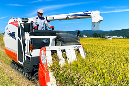 【定期便6ヶ月】【令和7年産新米】【玄米】鈴木・ファーム「ササニシキ」10kg(5kg×2袋)×6ヶ月_A127(R7)