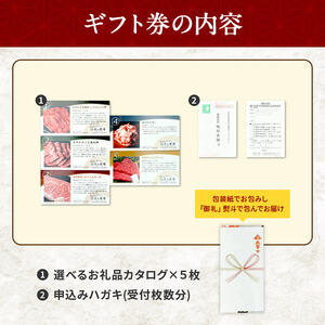 米沢牛選べるギフト券２枚（肉の大場）_B025