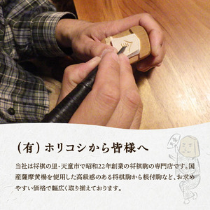 将棋駒 ( 金版押形 ・ 菱湖書 ) 山形県 天童市 07-22-003