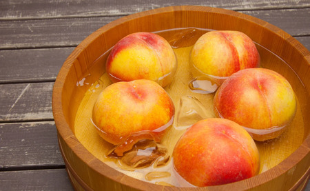 もも ( 大玉 黄桃 ・ 無袋 ) 約 3kg フルーツ 果物 山形 08-06-014