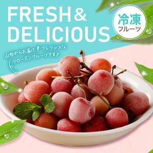 【急速冷凍】東根市産さくらんぼ 100g×5袋 東根農産センター提供 hi027-244 山形県 東根市 果物 フルーツ サクランボ 冷凍フルーツ 冷凍さくらんぼ ふるさと納税