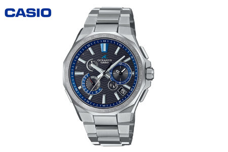 【CASIO】OCEANUS　OCW-T6000-1AJF Classic-Line 山形県 東根市 hi011-112 腕時計 時計 ウォッチ カシオ CASIO Classic Classic-Line オシアナス メンズ 男性 電波 ソーラー 多針 アナログ シルバー チタン 国内正規品