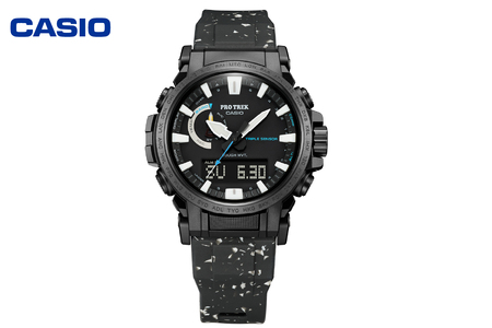 【CASIO】PRO TREK　PRW-61NJ-1JR 【日本自然保護協会コラボレーションモデル】 山形県 東根市 hi011-114 腕時計 時計 ウォッチ カシオ カジュアル アウトドア プロトレック メンズ 男性 電波 ソーラー 多針 アナログ ブラック 黒 国内正規品