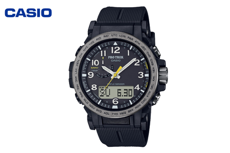 【CASIO】PRO TREK　PRW-51Y-1JF Climber-Line 山形県 東根市 hi011-115 腕時計 時計 ウォッチ カシオ カジュアル アウトドア プロトレック メンズ 男性 電波 ソーラー 多針 アナログ ブラック 黒 国内正規品