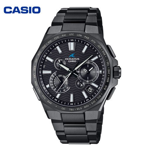 【CASIO】腕時計 OCEANUS OCW-T6000B-1AJF 山形県 東根市 hi011-124 (腕時計 時計 ウォッチ watch カシオ CASIO OCEANUS オシアナス メンズ 男性 電波 ソーラー お洒落 おしゃれ ファッション コレクション コレクター ブラック black アウトドア 多機能 国内正規品 山形県 東根市 ふるさと納税 人気)