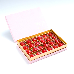 先行予約 加温 さくらんぼ 佐藤錦 特秀Lサイズ チョコ箱入 24粒  120g 令和8年産 ns-sntlc24