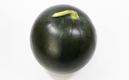 尾花沢産 小玉スイカ BonBonリッチ (約2~3kg)×2玉 令和8年産 kb-subrx2