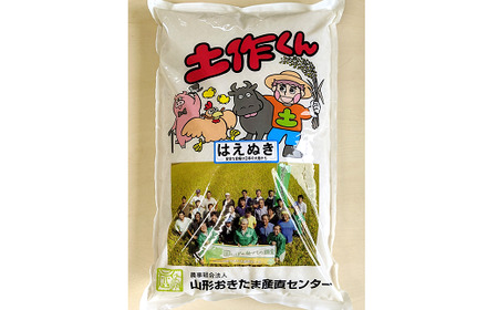 特別栽培米はえぬき【10kg(5kg×2袋)】産直センター 1000