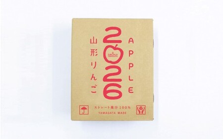 【期間限定】 サン＆リブ果汁100％ジュース 「山形りんご2026」 1箱 (190g×30本) 『山形食品(株))』 JA山形おきたま ジュース ストレート 林檎 山形県 南陽市 [1165]