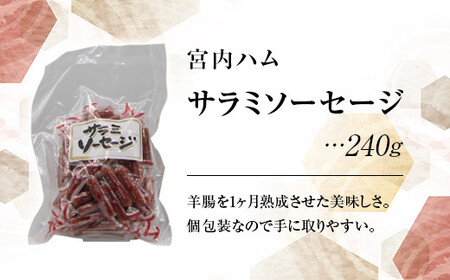 大浦葡萄酒 一升瓶 ワイン と サラミソーセージ のセット (赤ワイン 1800ml 辛口 サラミ 個包装) 山形県 南陽市 [1517]