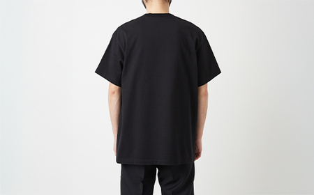 【Yonetomi】米富繊維 NEW BASIC T-SHIRT 黒 ブラック 服 洋服 ユニセックス メンズ レディース ブランド 数量限定 山形県 山辺町 サイズ4 yt-yttsk4