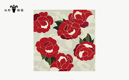 【山形緞通】牡丹 (L) [絨毯 じゅうたん ラグ カーペット oc-jtbtl]