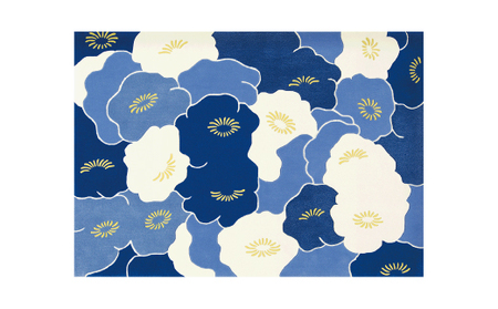 【山形緞通】石楠花 (M) [絨毯 じゅうたん ラグ カーペット oc-jtsym]