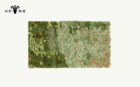 【山形緞通】KOKE (S) [絨毯 じゅうたん ラグ カーペット oc-lkkks]