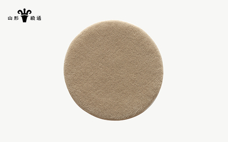 【山形緞通】Crafton Cushion - No.3 (Circle) [絨毯 じゅうたん ラグ カーペット oc-cccxx-no3]