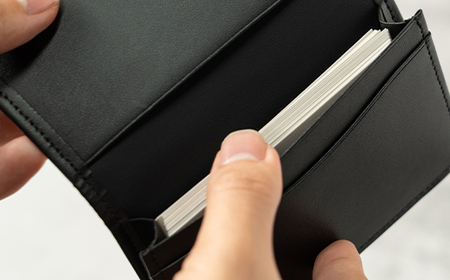 【山形さくらんぼ実染め】名刺入れ・カードケース(紅藍縞) 文房具 プレゼント ギフト wt-chsbs ※沖縄・離島への配送不可