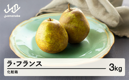《先行予約》ラ・フランス 化粧箱 3kg 令和8年産 2026年産 山形県産 ラフランス 果物 ns-laxxx3\t 6,570円