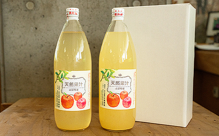 りんごジュース 2本セット 山形県 山辺町 リンゴ 果汁 林檎 アップル 果物 フルーツ 飲料 飲み物 ドリンク oi-rjxxx2 ※沖縄・離島への配送不可