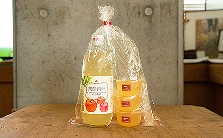 りんごジュースとゼリーのセット 山形県 山辺町 リンゴ 果汁 林檎 アップル 果物 フルーツ 飲料 飲み物 ドリンク スイーツ お菓子 oi-strjzx ※沖縄・離島への配送不可