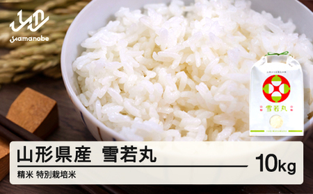 米 雪若丸 精米 10kg 3月後半発送 特別栽培米 令和7年産 2025年産 山形県産 ※沖縄・離島への配送不可 on-ywxxb10-3s
