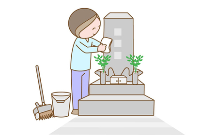 お墓のお掃除代行 山形県 山辺町 利用券 sj-bsxxx