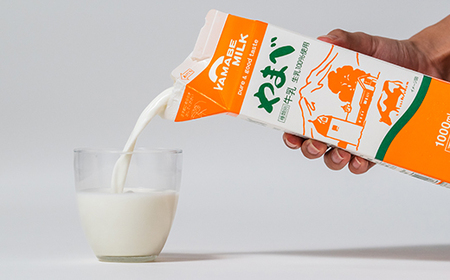 【定期便】山形県産 やまべ牛乳セット (牛乳 1L×3・コーヒー牛乳 900ml×1) ×12回 F21A-325