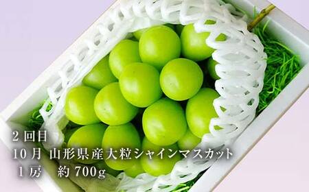 2026年8月発送開始 山形県 至高のフルーツ!山形県秀逸フルーツ定期便 全3回 F4A-0455