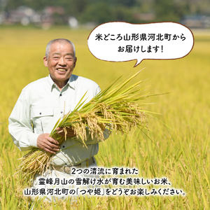 【令和6年産米】2024年10月中旬発送 特別栽培米 つや姫20kg（5kg×4袋）山形県産 【JAさがえ西村山】