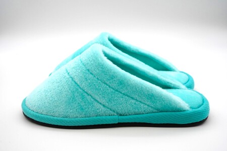 【Mサイズ・ブルーグリーン】キラリッパ 1足【河内スリッパ】