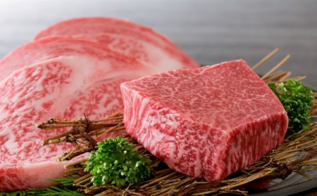 千日和牛厚切りステーキ盛り合わせ 約700g（山形牛）