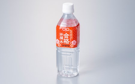 FYN9-694 合格祈願 月山自然水 500ml×24本 天然水 自然水 軟水 水 ナチュラルミネラルウォーター 合格 祈願 必勝 中学校 高校 大学 受験 入試 山形県 西川町 月山