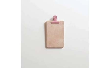 メモクリップ【メープル】 手のひらサイズ リフィル付き 手作り お取り寄せ