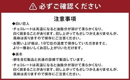 【1ヶ月毎3回定期便】【白い恋人＆美冬】ISHIYA オリジナルセット1