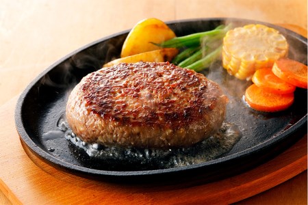 北海道北広島産 ブラックアンガス牛 ハンバーグステーキ 450g（150g×3個）牛肉